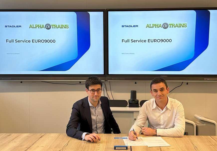 Alpha Trains and Stadler sign Full-Service agreement for the maintenance of EURO9000 locomotives